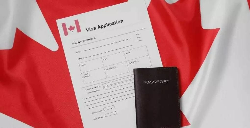 Canada Start-Up Visa application form beside a Canadian passport, symbolizing the path to permanent residency through entrepreneurship.
