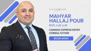 Professional portrait of Mahyar Hallaj Pour, a Canada Express Entry Consultant for CanadaPass Immigration Corp.